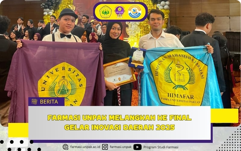 Farmasi FMIPA Universitas Pakuan Raih Penghargaan Bergengsi di Munas ISMAFARSI 2026